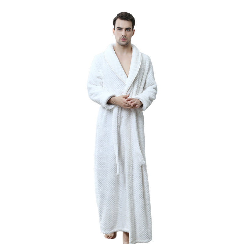 Peignoir Épais Velours Unisexe