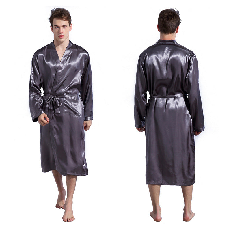 Peignoir Satiné Unisexe