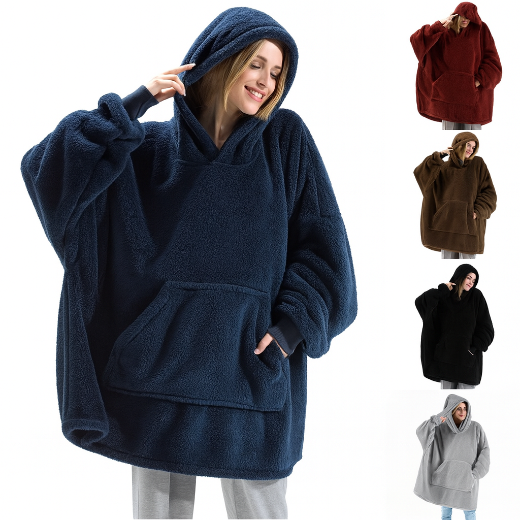 Plaid à Capuche Oversize