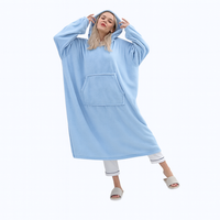 Plaid Long à Capuche Oversize