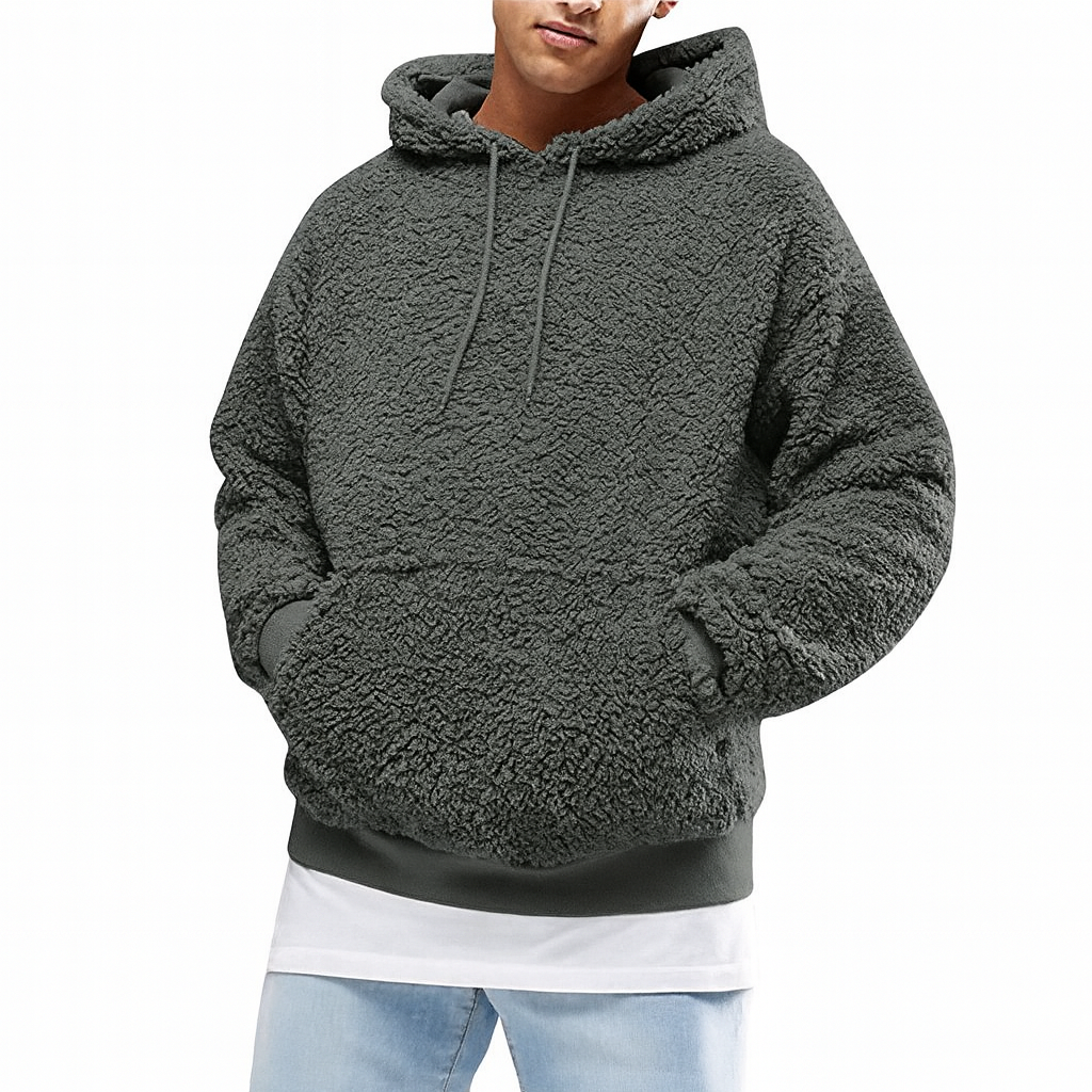 Pullover à Capuche Douillet