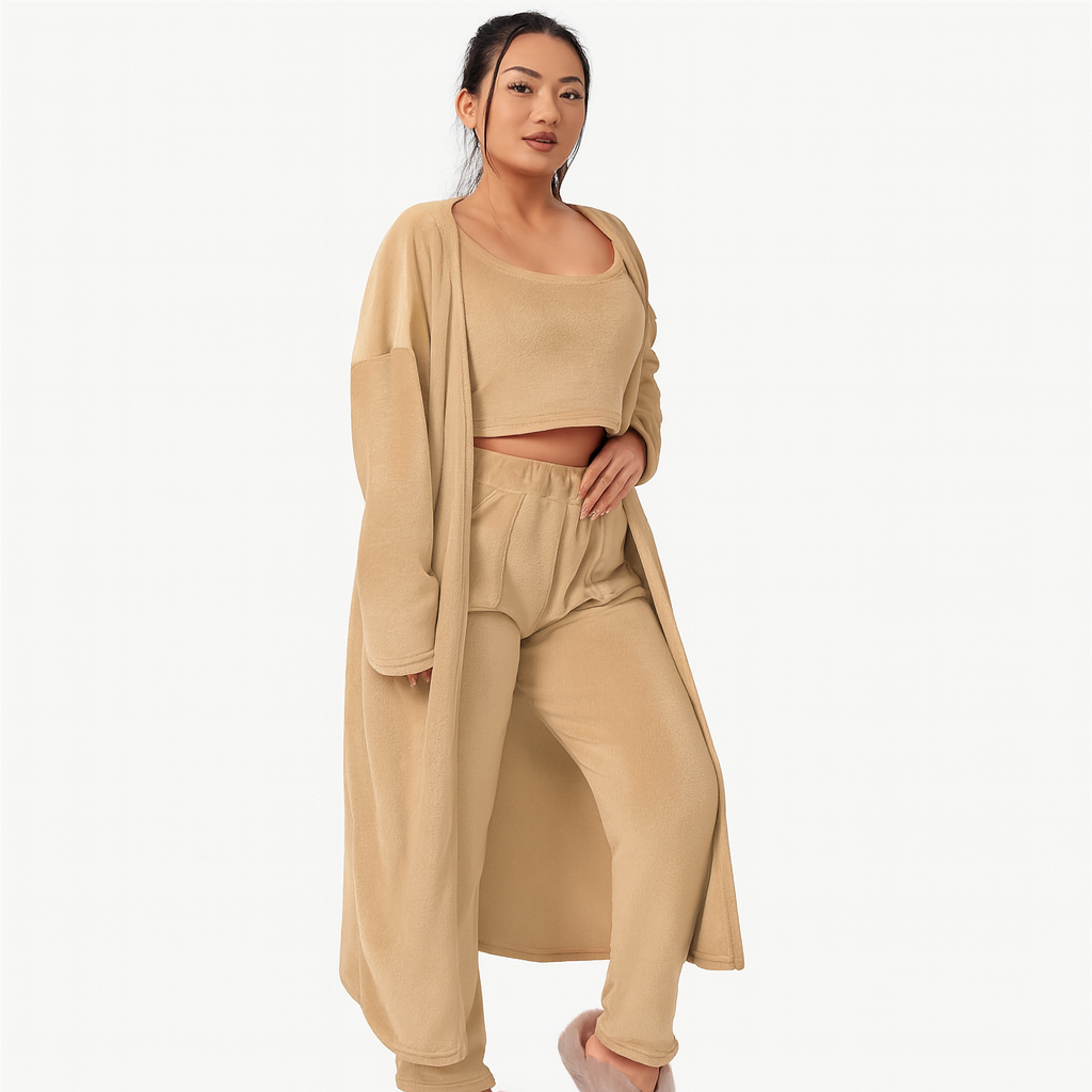 Pyjama Long 3 Pièces