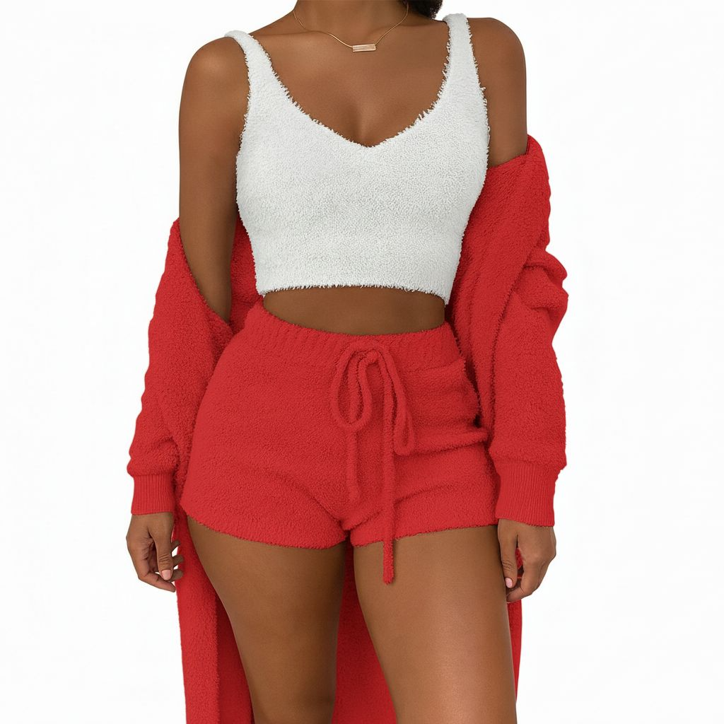 Pyjama Short 3 Pièces
