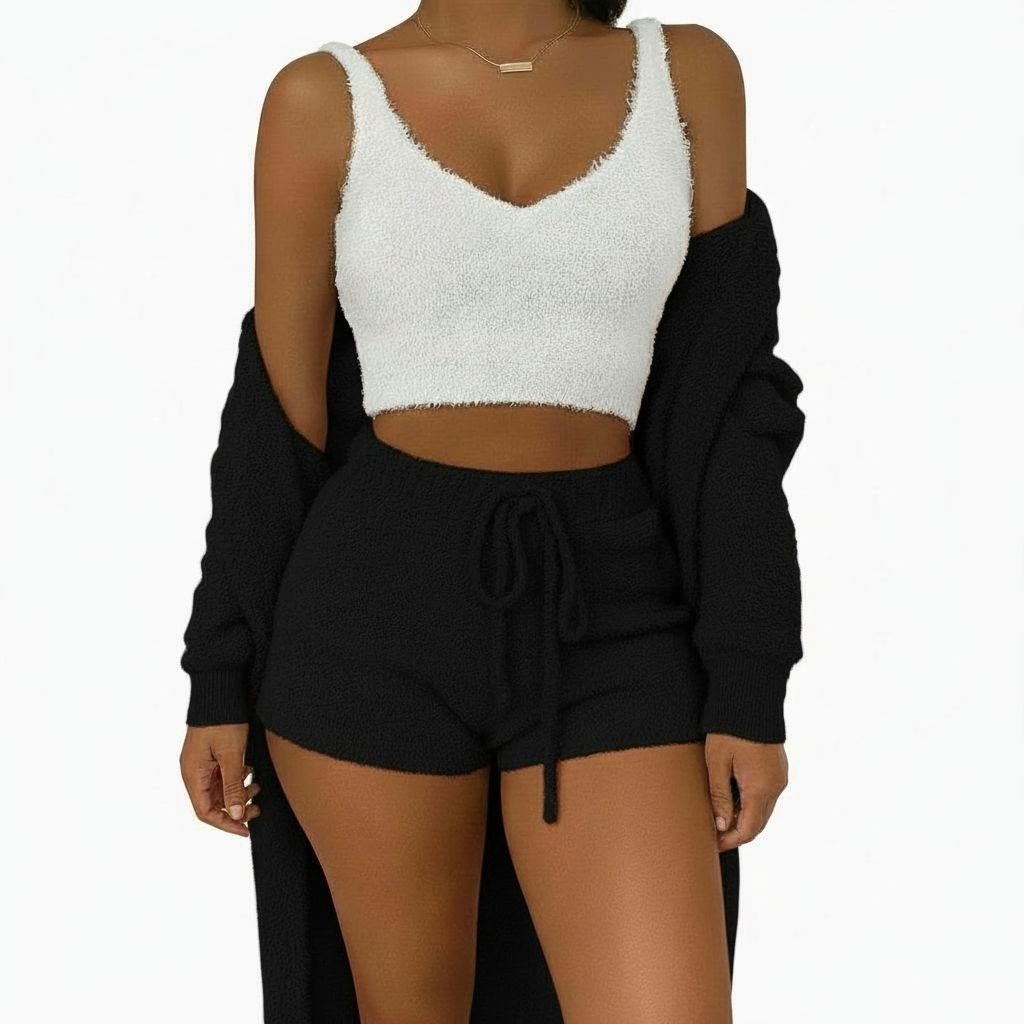 Pyjama Short 3 Pièces