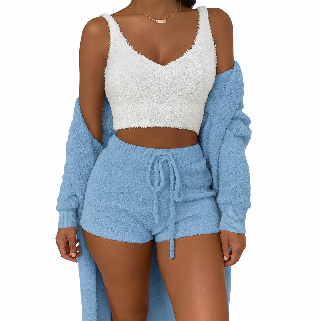 Pyjama Short 3 Pièces