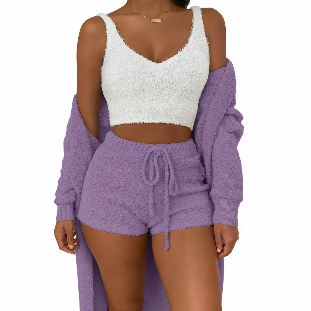 Pyjama Short 3 Pièces