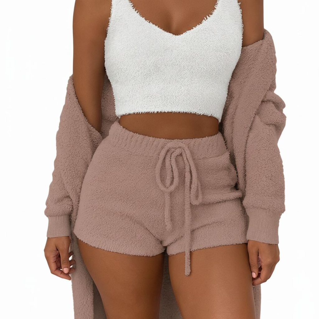 Pyjama Short 3 Pièces