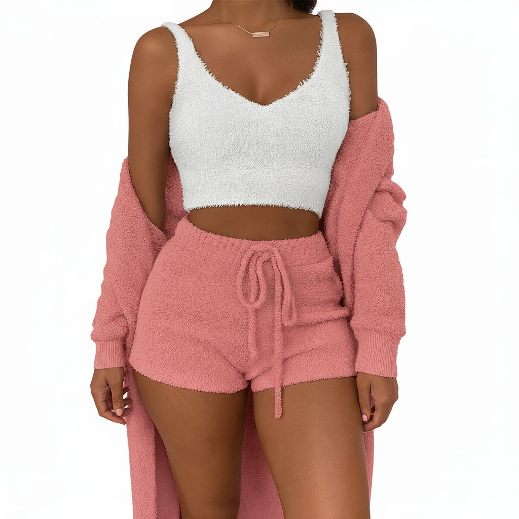 Pyjama Short 3 Pièces