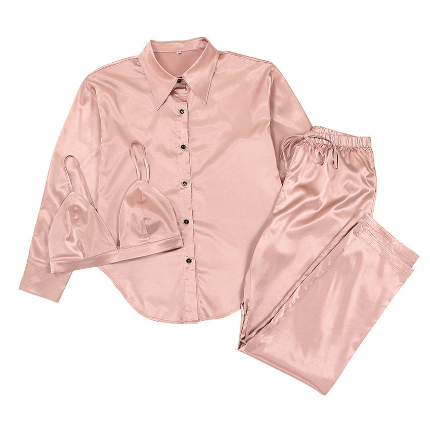Pyjama Chemisier 3 Pièces