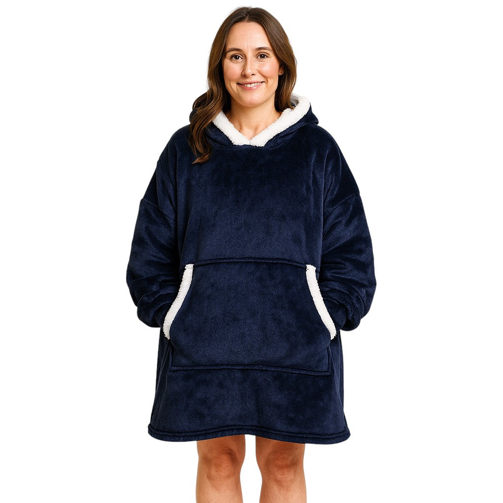 Plaid à Capuche Oversize