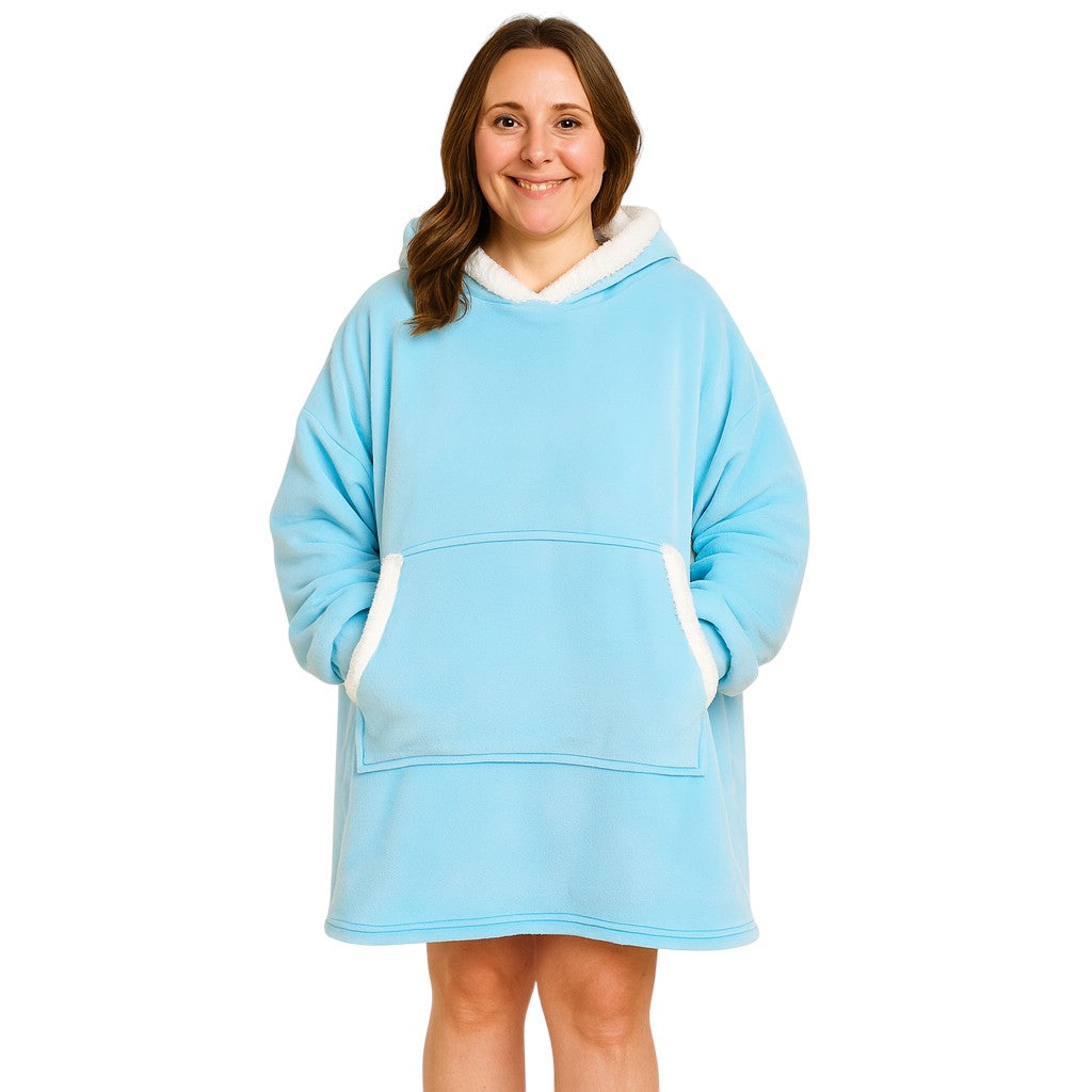 Plaid à Capuche Oversize