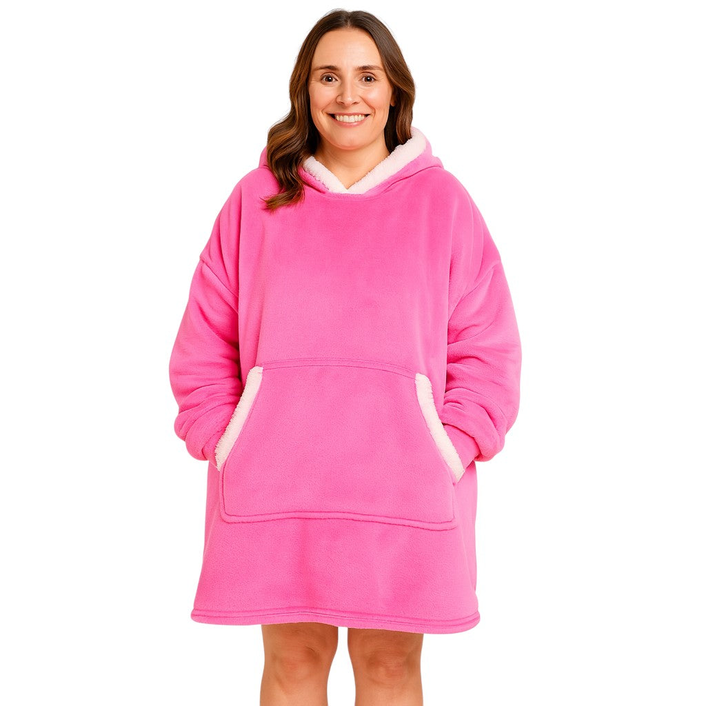 Plaid à Capuche Oversize