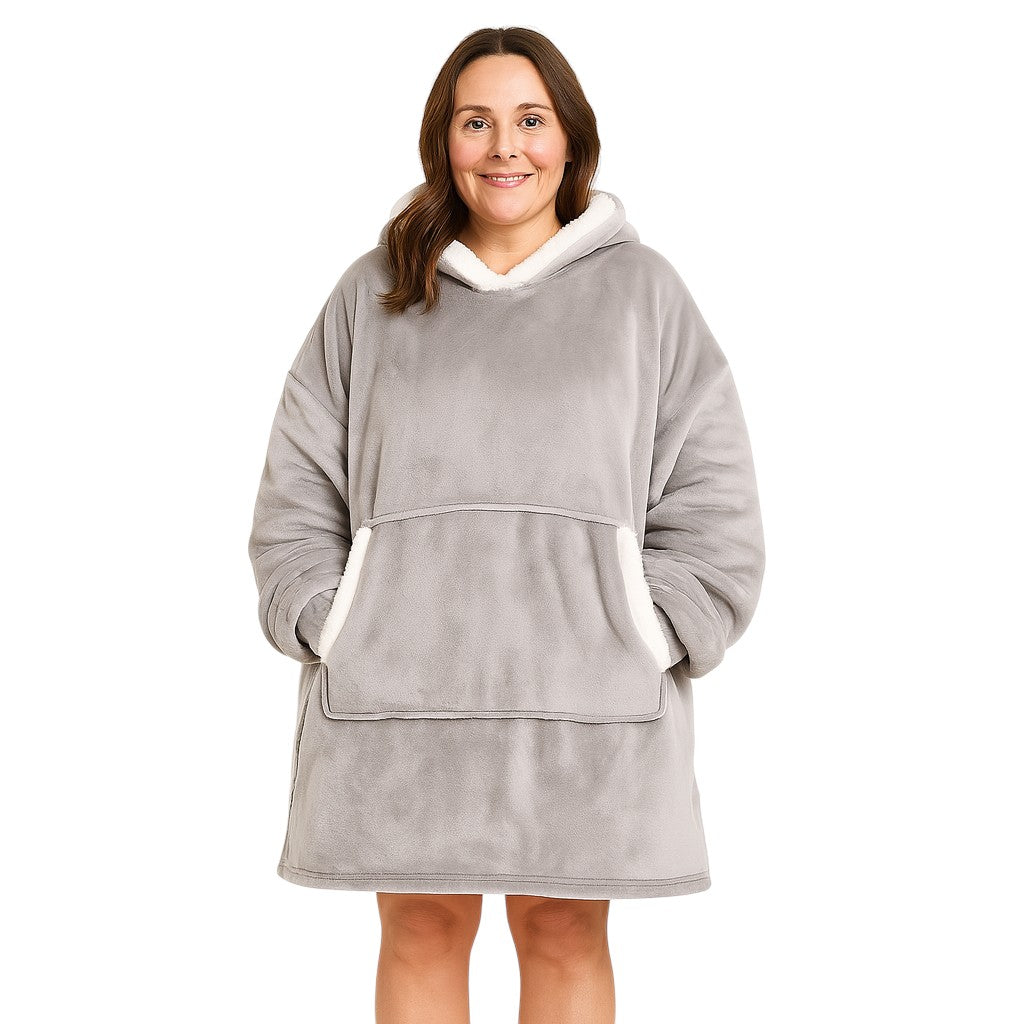 Plaid à Capuche Oversize