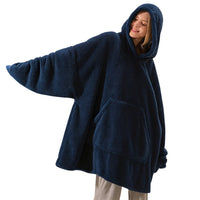 Plaid à Capuche Oversize
