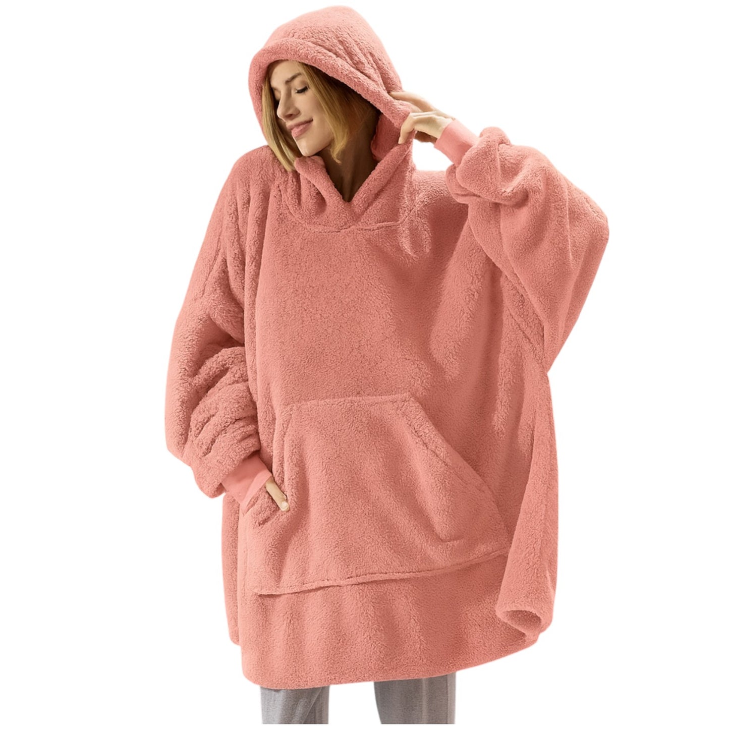 Plaid à Capuche Oversize