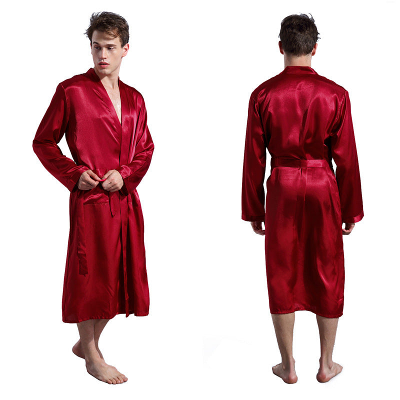 Peignoir Satiné Unisexe