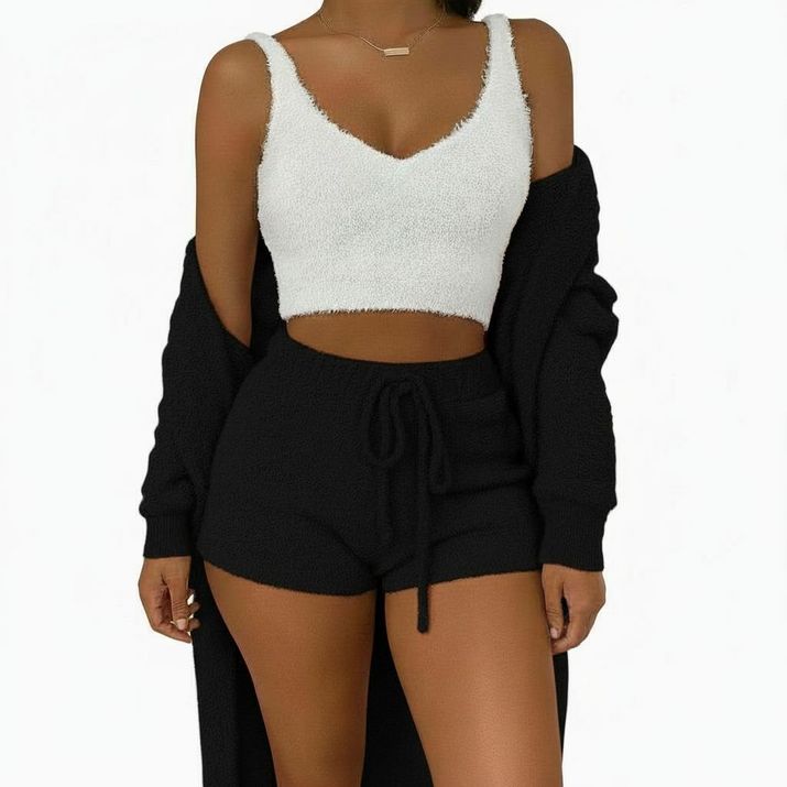 Pyjama Short 3 Pièces