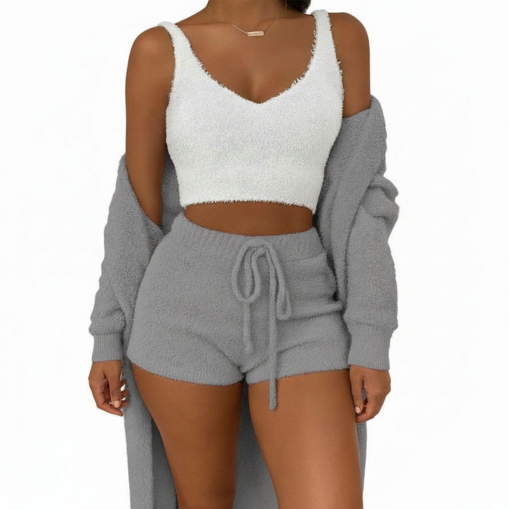 Pyjama Short 3 Pièces