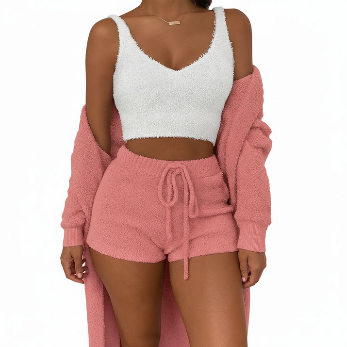 Pyjama Short 3 Pièces