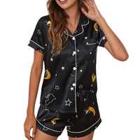 Pyjama Short Motif Imprimé 2 Pièces