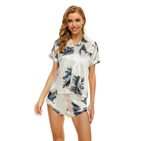 Pyjama Short Motif Imprimé 2 Pièces
