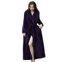 Peignoir Épais Velours Unisexe