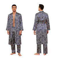 Peignoir Satiné Homme 2 Pièces