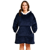 Plaid à Capuche Oversize