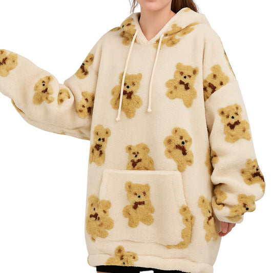 Plaid à Capuche Oversize